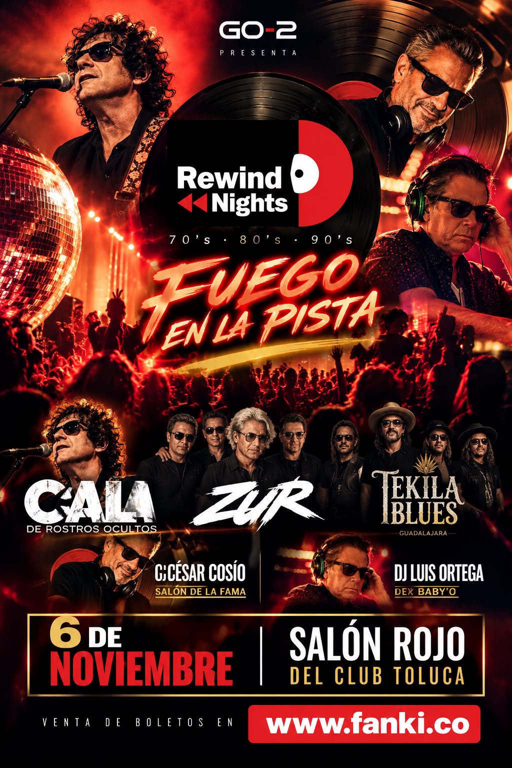 Rewind Nights - Fuego en la Pista